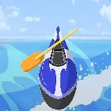Rowing boat 3d